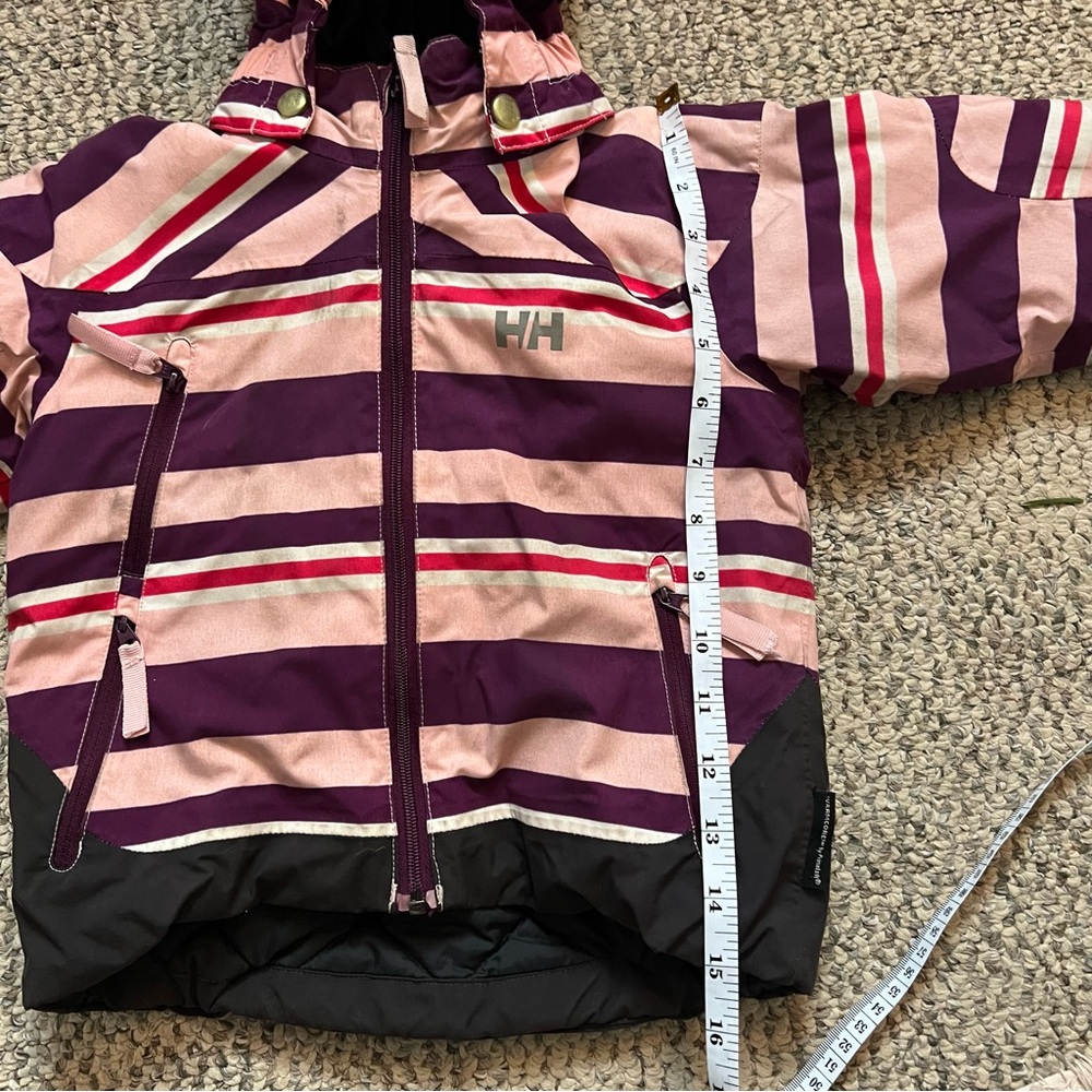Helly Hansen Striped Ski Jacket & Bib Set - Picture 6 of 16